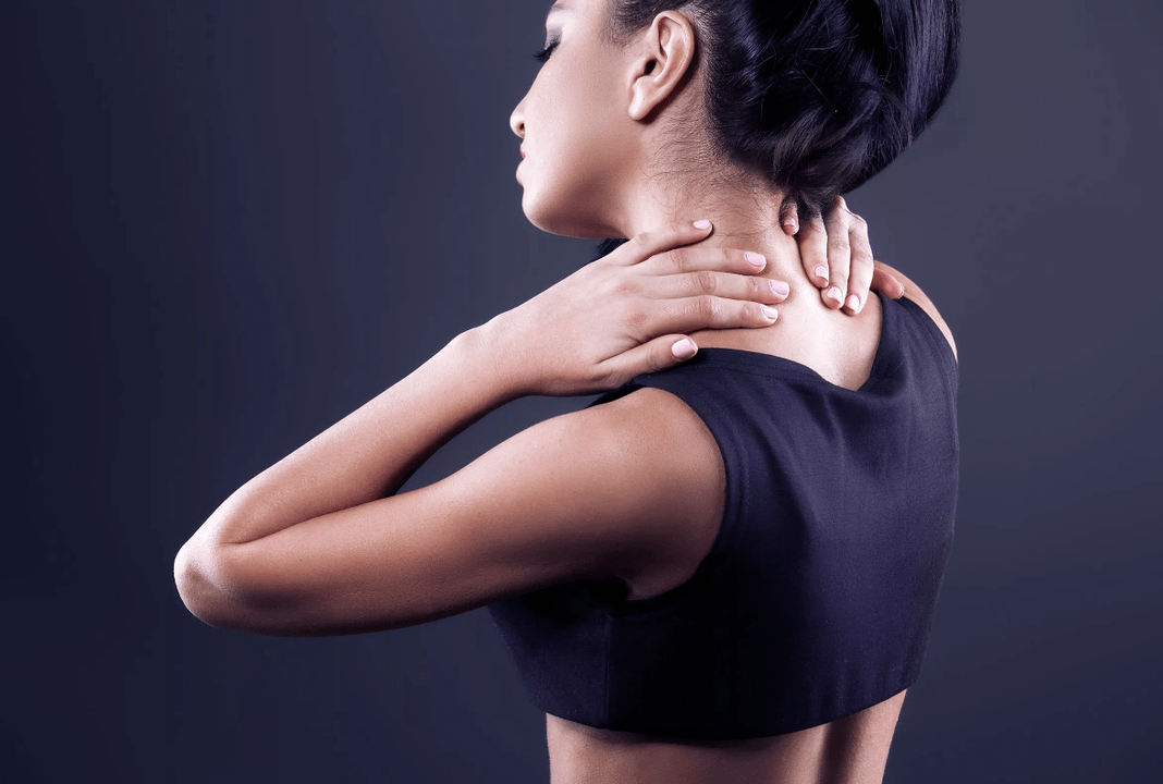 Symptome einer zervikalen Osteochondrose